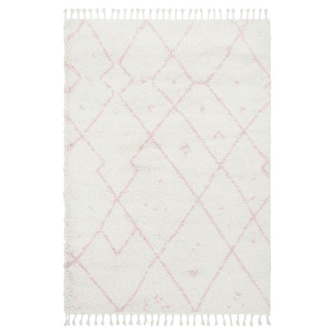 Tapete Rug Saffron Moroccan Shag Rug Pink 400x300cm - Peter's of Kensington