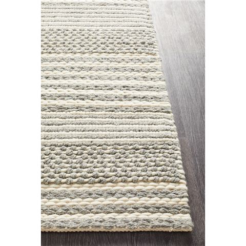 Tapete Rug Skandinavian Flatwoven Rug Silver 320x230cm - Peter's of Kensington