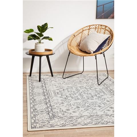 Tapete Rug Seaside Outdoor Rug White 220x150cm - Peter's of Kensington