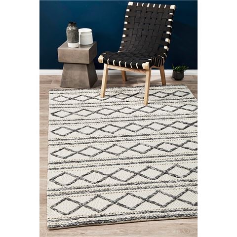 Tapete Rug Skandinavian Wool Blend Rug Neutral 280x190cm - Peter's of Kensington