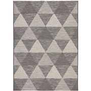 Tapete Rug - Blk & Nat Triangles In/Outdoor Rug 400x300cm