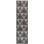 Tapete Rug - Blk & Nat Triangles In/Outdoor Rug 400x80cm
