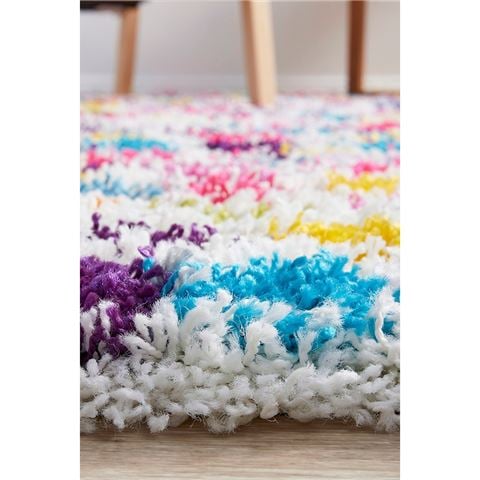 Tapete Rug Vegas Maroc Vivid Polka Dot Shag Rug 330x240cm - Peter's of Kensington