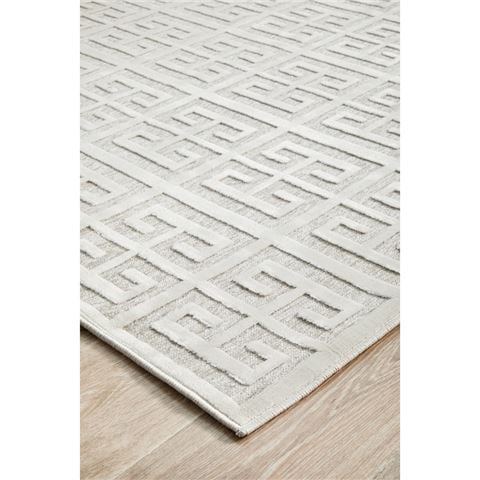 Tapete Rug York Brenda Rug White 290x200CM - Peter's of Kensington