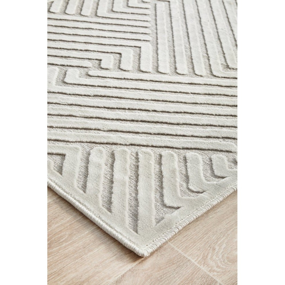 Tapete Rug Off White & Natural Luxury Rug 400x80CM Peter's of