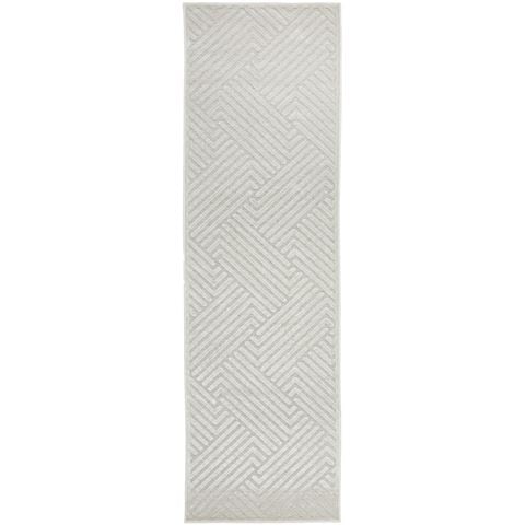 Tapete Rug York Cindy Runner Natural White 400x80cm - Peter's of Kensington