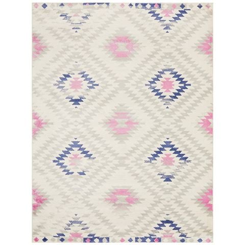 Tapete Rug Zanzibar Diamonds Rug White 400x300cm - Peter's of Kensington