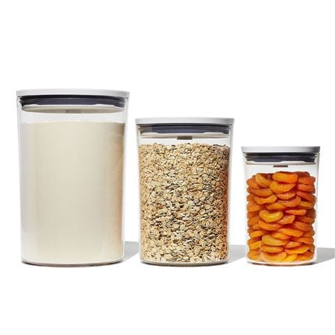 OXO POP 2 0 3 Piece Round Canister Set Peter S Of Kensington   155203 Large 