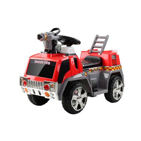 Kids Play - Kids Ride On Fire Truck Red Grey | Peter's of Kensington