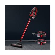 Devanti - Cordless Stick Vacuum CleanerBlack and Red