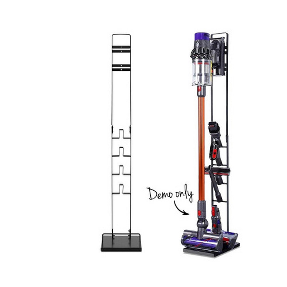 Devanti Freestanding Dyson Vacuum Stand Rack Holder Black Peter's