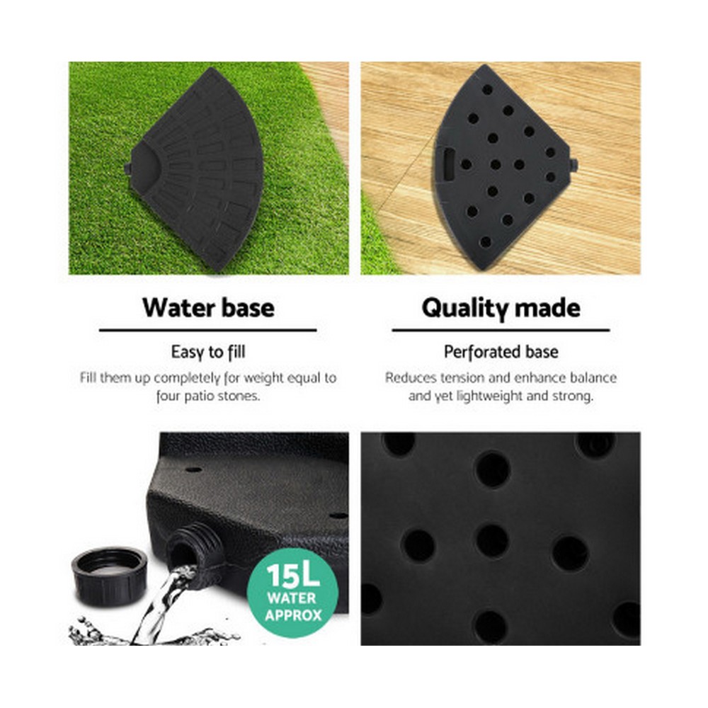 CoolShade - Instahut Outdoor Umbrellas Navy 48x48cm | Peter's of Kensington