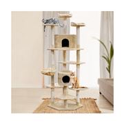 Pawfection - i.Pet Cat Tree Tower Condo House Beige 203cm
