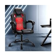 Home Office Design - Massage Chair Recliner Racer Red