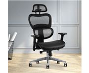 Home Office Design - Deluxe Mesh Chair Net High Back Black