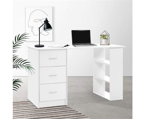 Home Office Design Desk Table Workstation 120cm - Peter's of Kensington