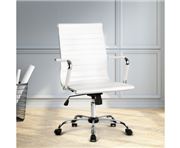 Home Office Design - Gaming Chair Desk White Mid Back