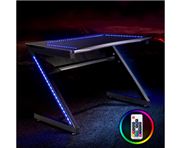 Home Office Design - Home Carbon Fiber Style LED Table