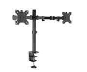 Home Office Design - Monitor Arm Mount Dual 32' Black