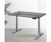 Home Office Design - Motorised Standing Desk Grey