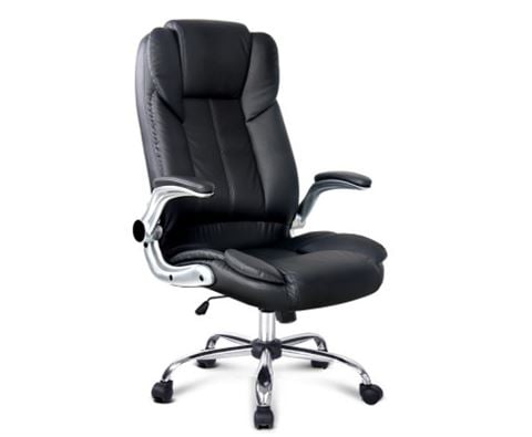 Home Office Design - PU Desk Chair Black