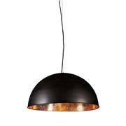 Emac & Lawton - Alfresco Dome Ceiling Lamp Blk Copper