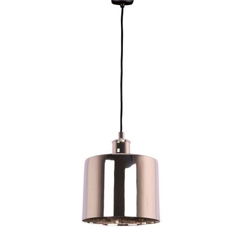 Emac & Lawton - Portofino Large Shiny Nickel Pendant Light