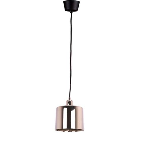 Emac & Lawton Portofino Small Shiny Nickel Pendant Light - Peter's of Kensington