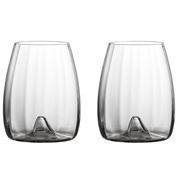 Waterford - Elegance Optic Stemless Crystal Wine Set 2pce