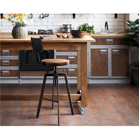 MyBar - Rustic Industrial Style Metal Bar Stool