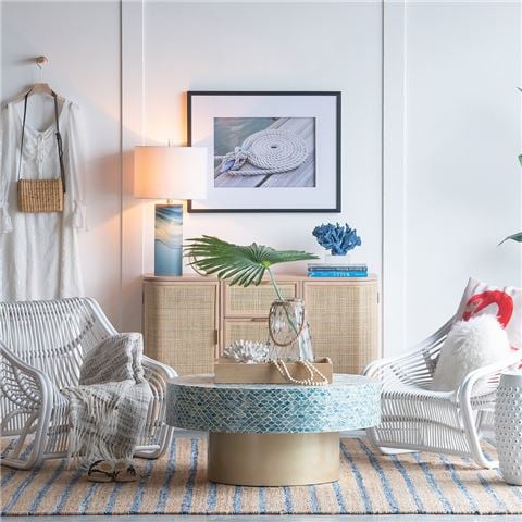 Design Arc Furniture Goa Shell Coffee Table - Peter's of Kensington