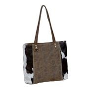 Design Arc - Floral Cowhide Bag