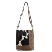 Design Arc - Cowhide Leather Cut Handbag