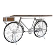 Design Arc - White Vintage Bicycle Bar