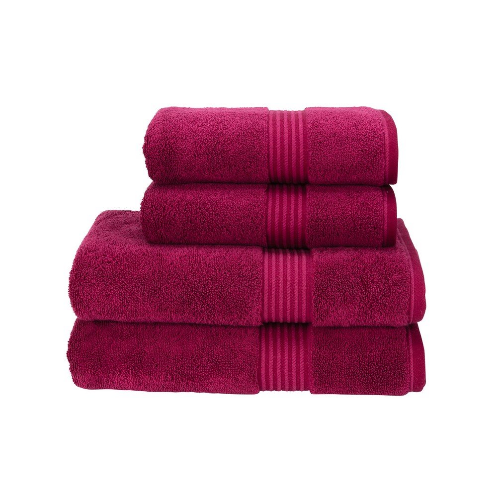 Christy Hygro Supreme Bath Mat Raspberry Peter's of Kensington