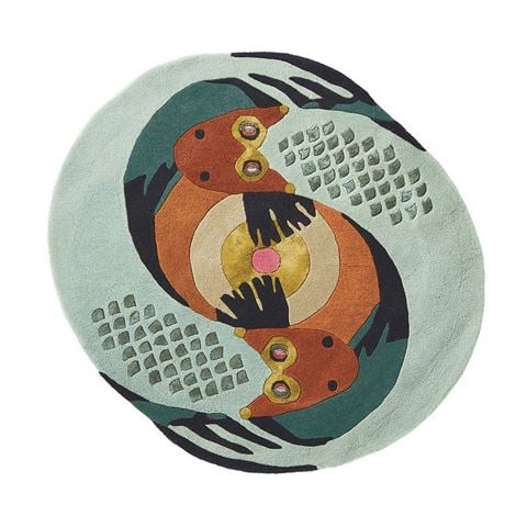 Ted Baker Rugs - Zodiac Pisces Round Rug 100x100cm