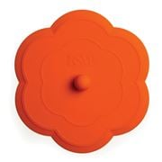 RSVP - Silicone Flower Sink Stopper Orange