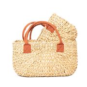 Robert Gordon - Woven Market Bag Set Terracotta Handles 2pce