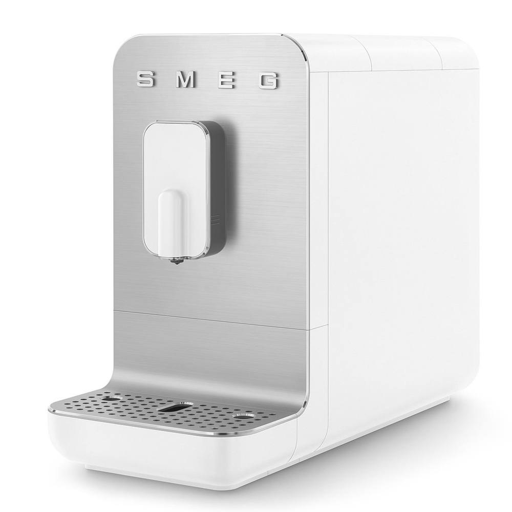 Smeg Automatic Bean to Cup Coffee Machine BCC01 White Peter's of