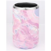 Avanti - D/Wall Insulated Can & Stubbie Holder Pink Marble