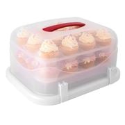 Avanti - Universal 2 tier Cupcake & Cake Carrier Rectangular