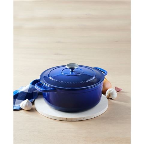 Chasseur - Round French Oven Azure 24cm/4L