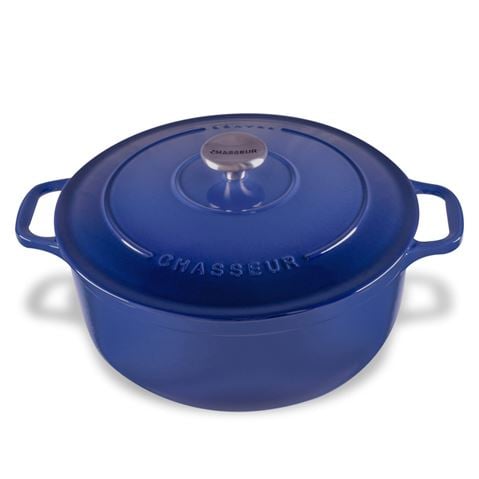 Chasseur - Round French Oven Azure 24cm/4L