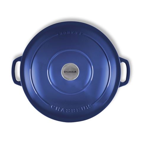 Chasseur - Low Round Casserole Dish Azure 30cm/2.5L