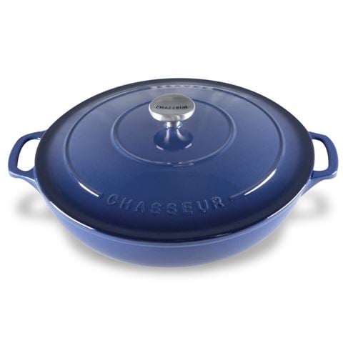 Chasseur - Low Round Casserole Dish Azure 30cm/2.5L