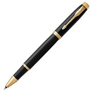 Parker - IM Black Lacquer with Gold Trim Rollerball Pen
