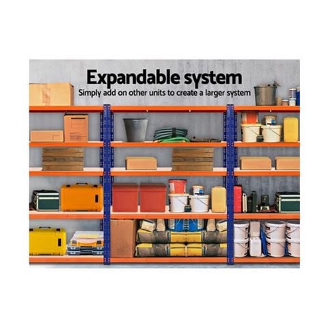 Trastero Storage Shelving Metal Storage Shelves 1.8M - Peter's of Kensington