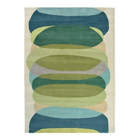 Harlequin Elliptic Pure New Wool Rug Emerald 350x250cm - Peter's of Kensington