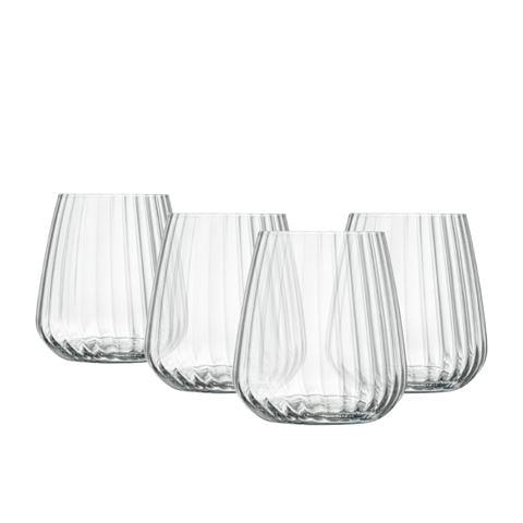 Luigi Bormioli - Optica Small Stemless 450ml Set 4pce