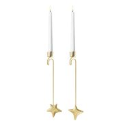 Georg Jensen - Christmas Candle Holders Four&Five Point Star